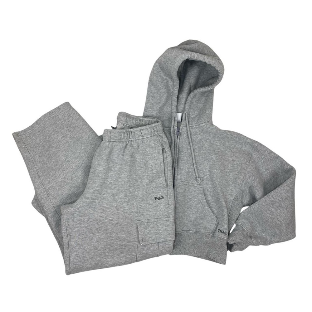 Aritzia TNA Sweatfleece Tracksuit Matching Set